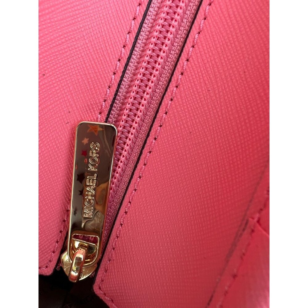 Michael Kors tote carryall handbag xs convertible top zip crossbody Grapefruit - Picture 10 of 11